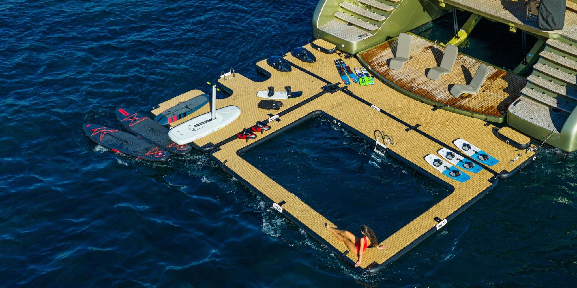 Luxury Crewed Catamaran A PLAN photo 5