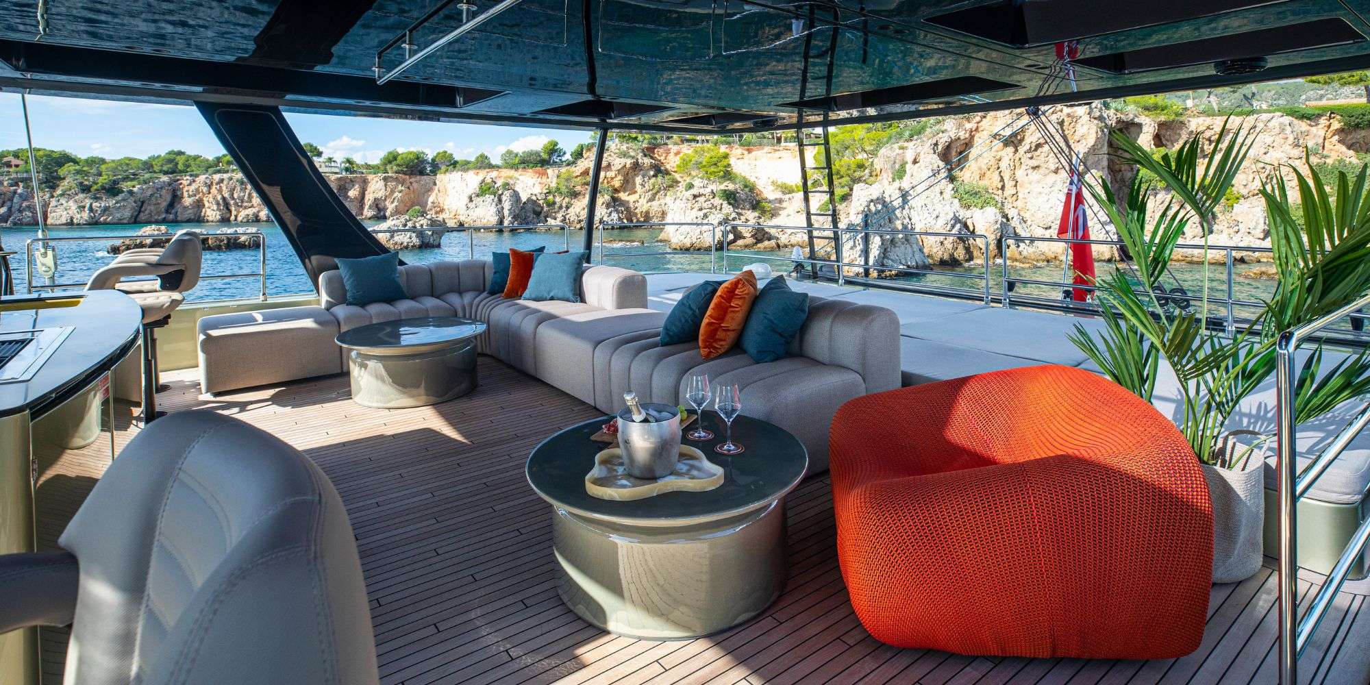 Luxury Crewed Catamaran A PLAN photo 6