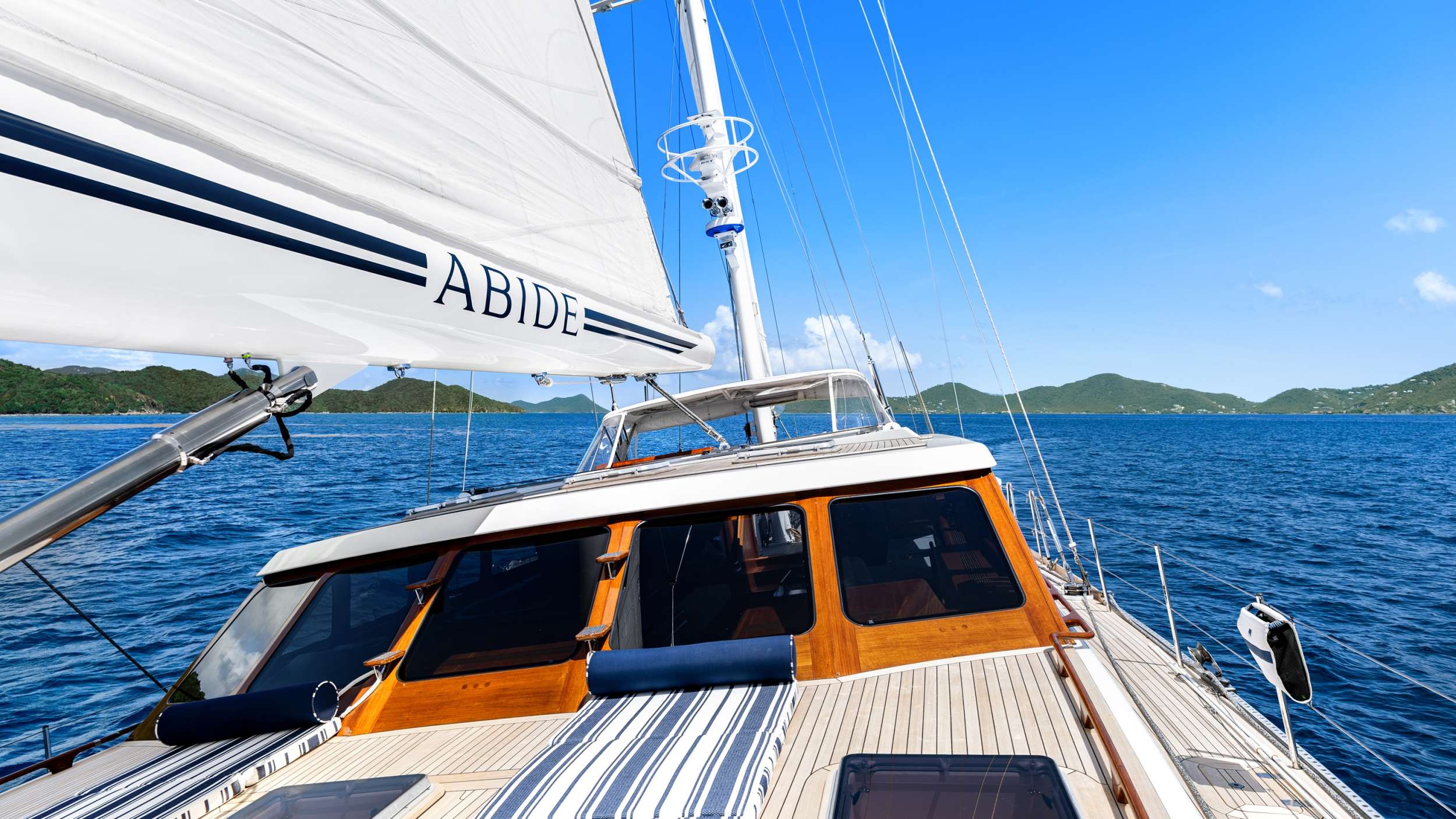 Crewed Sailing Yacht ABIDE photo 4