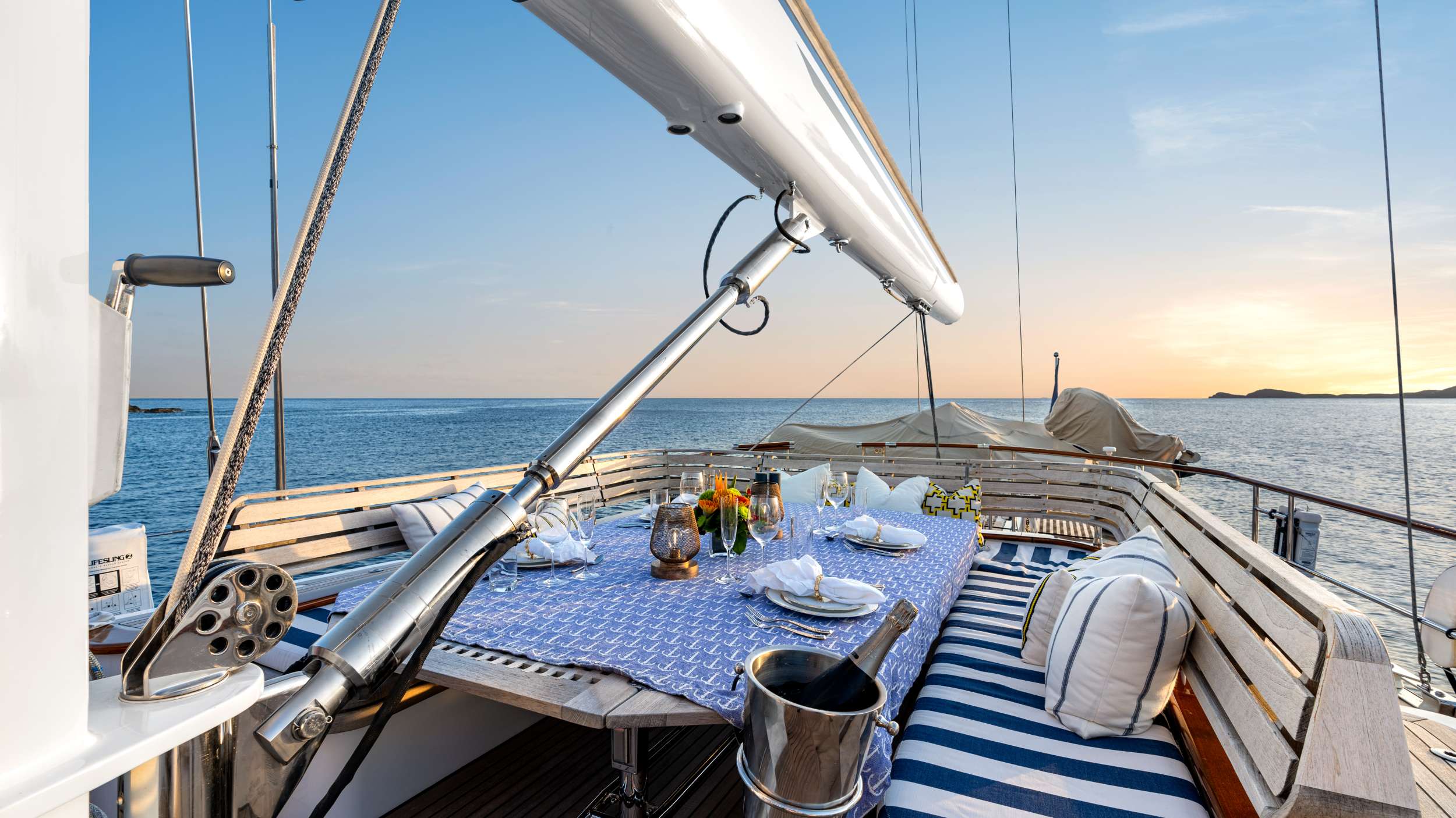 Crewed Sailing Yacht ABIDE photo 5