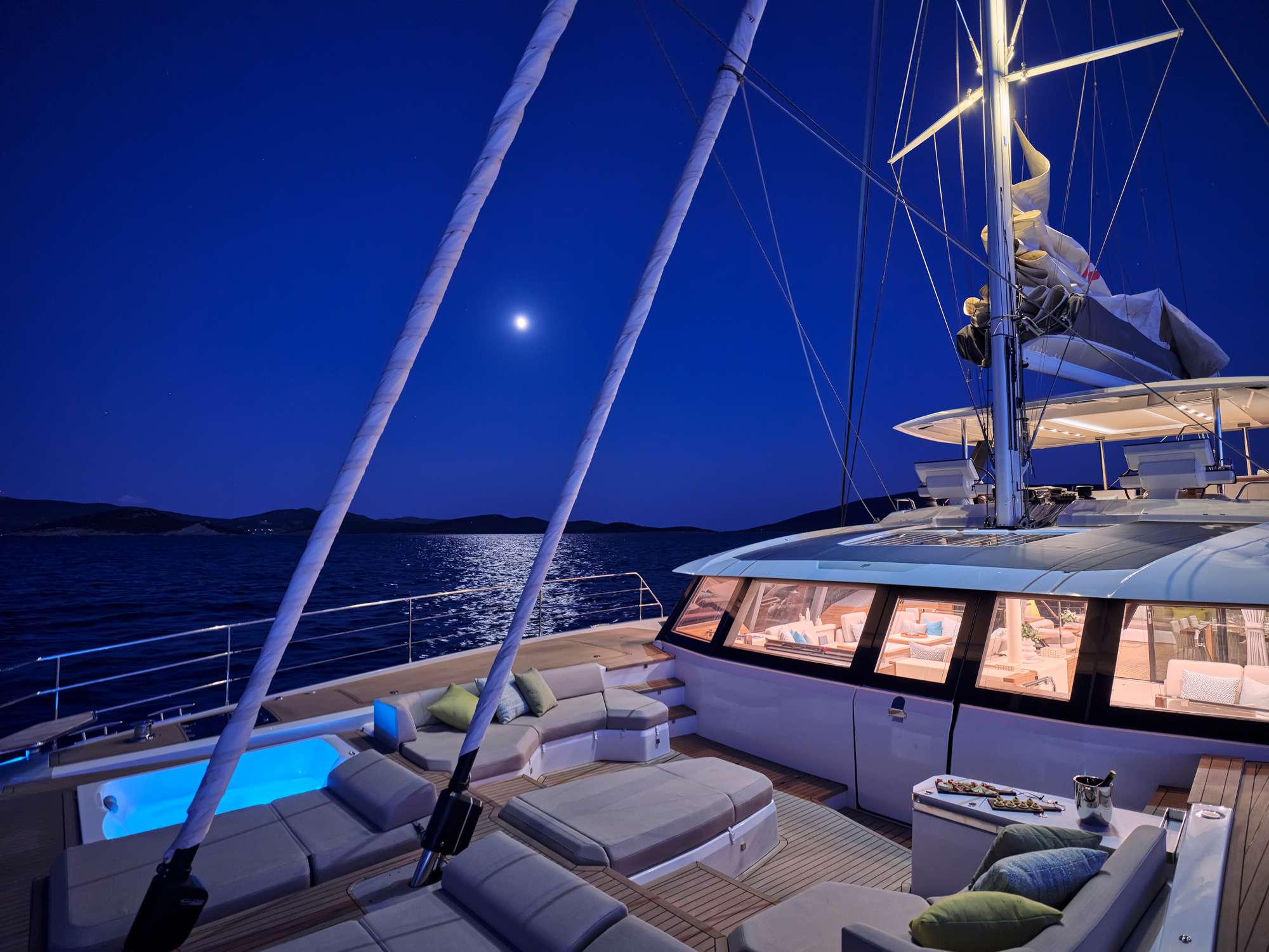 Luxury Crewed Catamaran AD ASTRA 80 photo 5