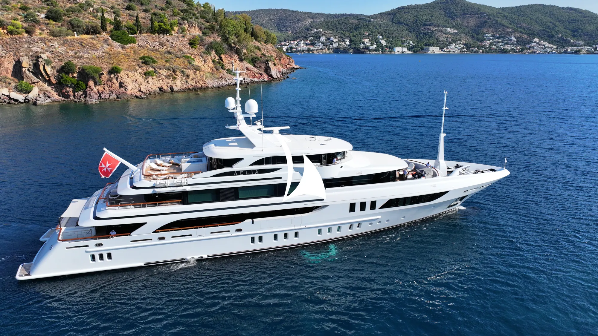 Luxury Crewed Motor Yacht AELIA photo 3