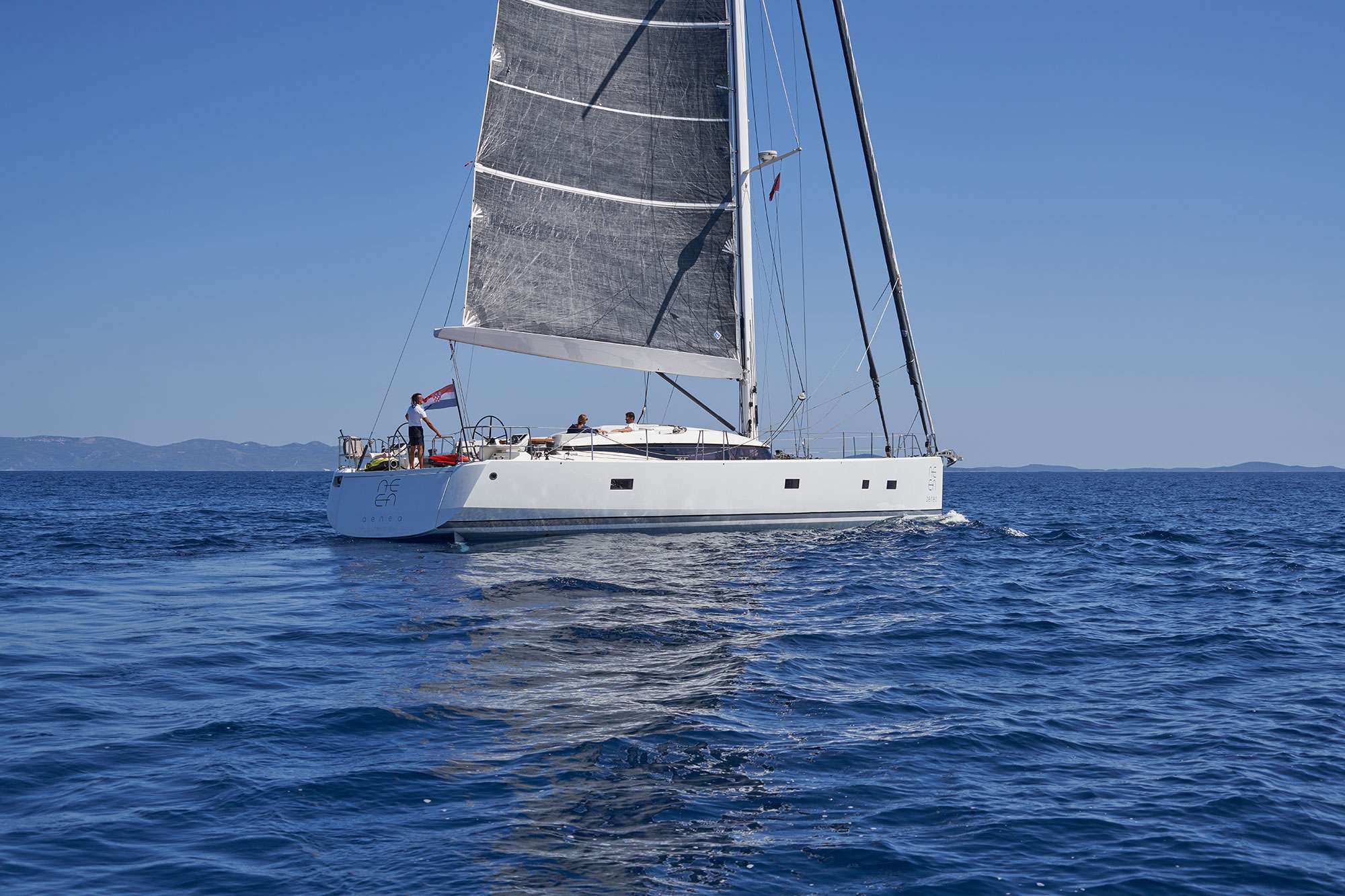 Crewed Sailing Yacht AENEA photo 4