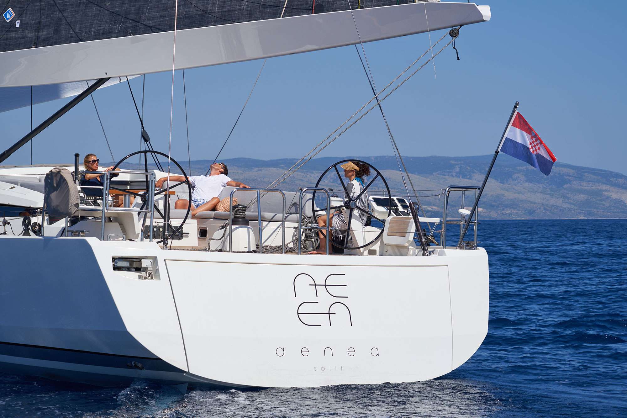 Crewed Sailing Yacht AENEA photo 5