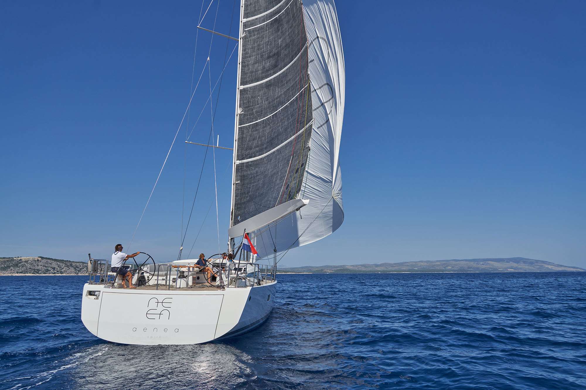 Crewed Sailing Yacht AENEA photo 6