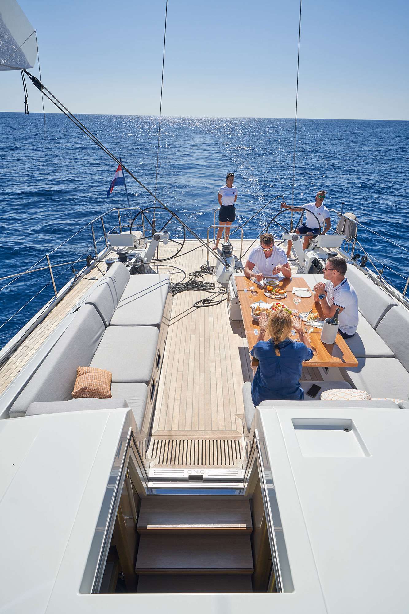 Crewed Sailing Yacht AENEA photo 8