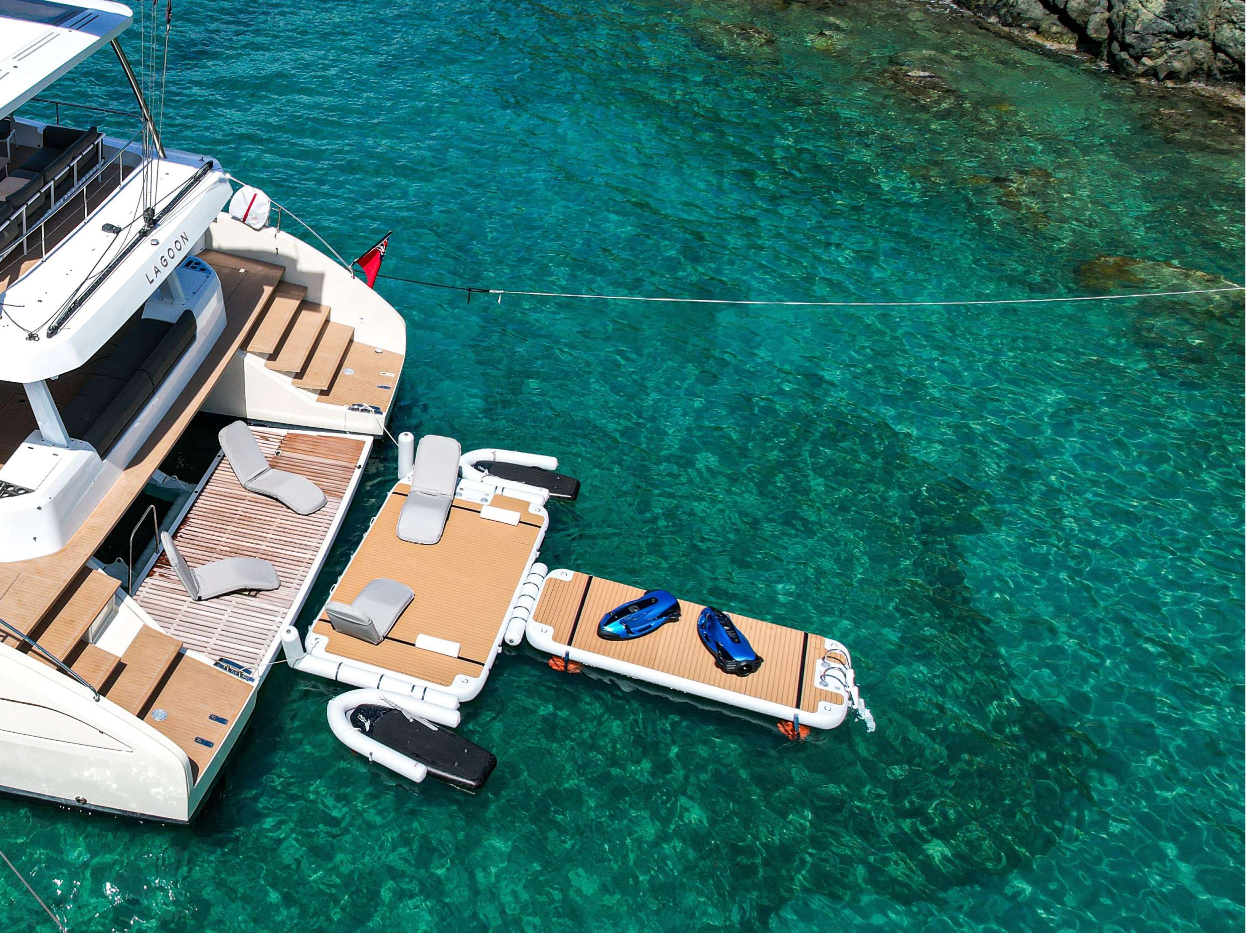 Luxury Crewed Catamaran AEOLUS 77 photo 5