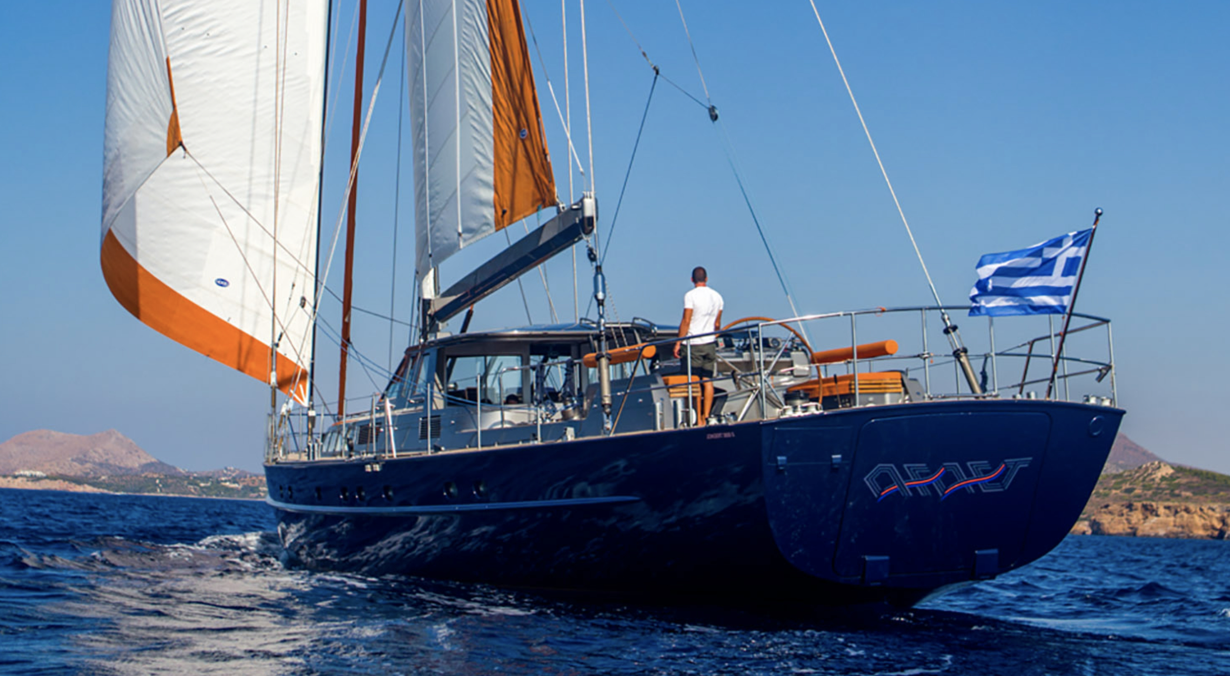 Luxury Crewed Sailing Yacht AFAET photo 3