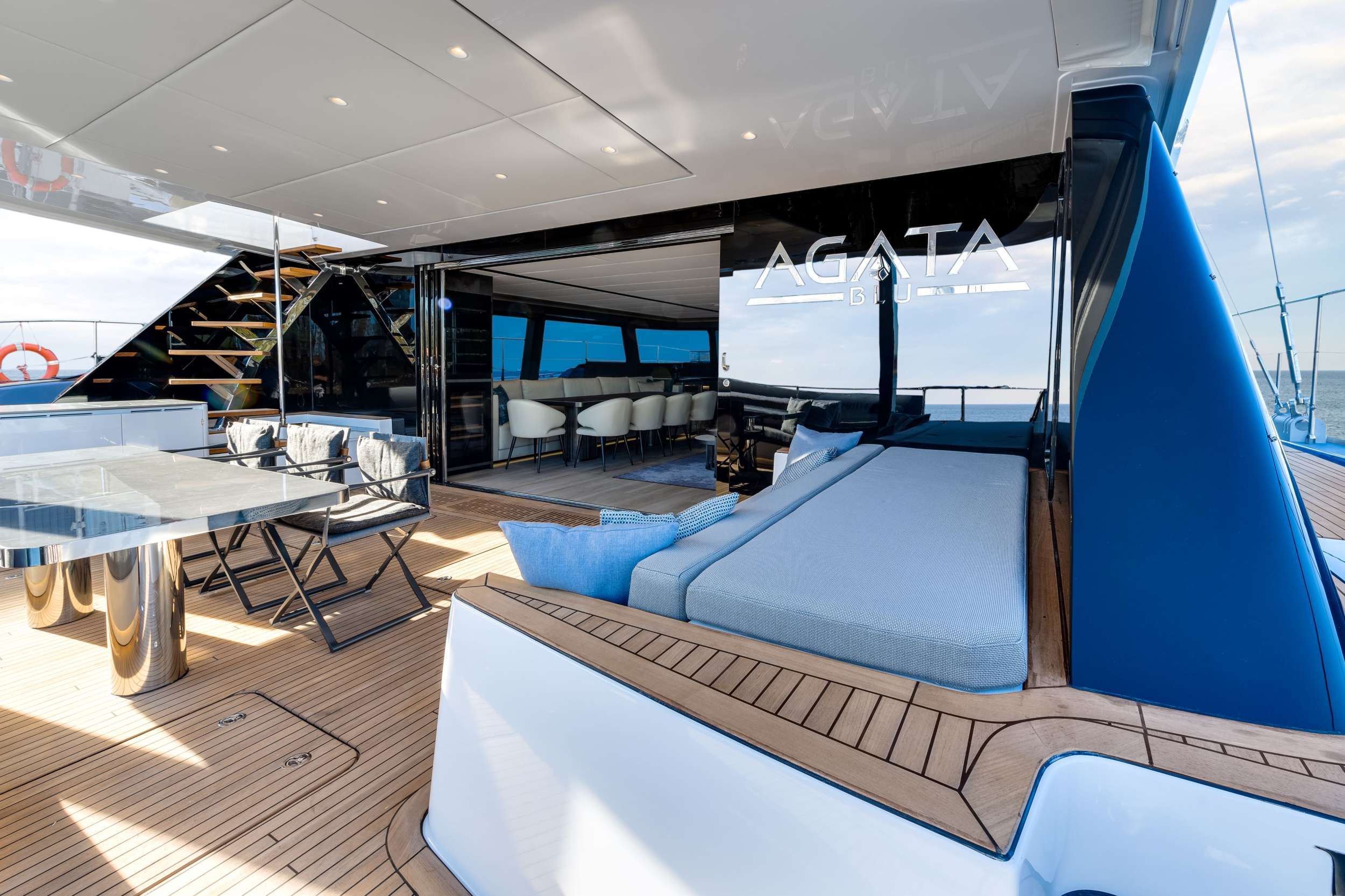 Luxury Crewed Motor Yacht AGATA BLU photo 7