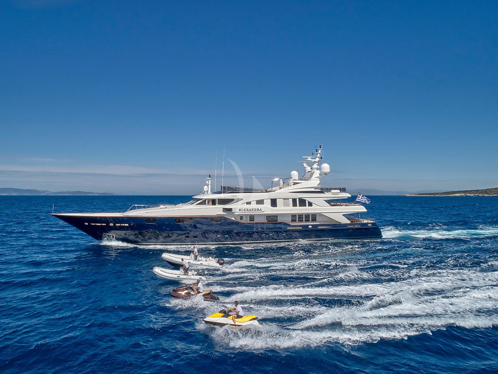Luxury Crewed Motor Yacht ALEXANDRA photo 3