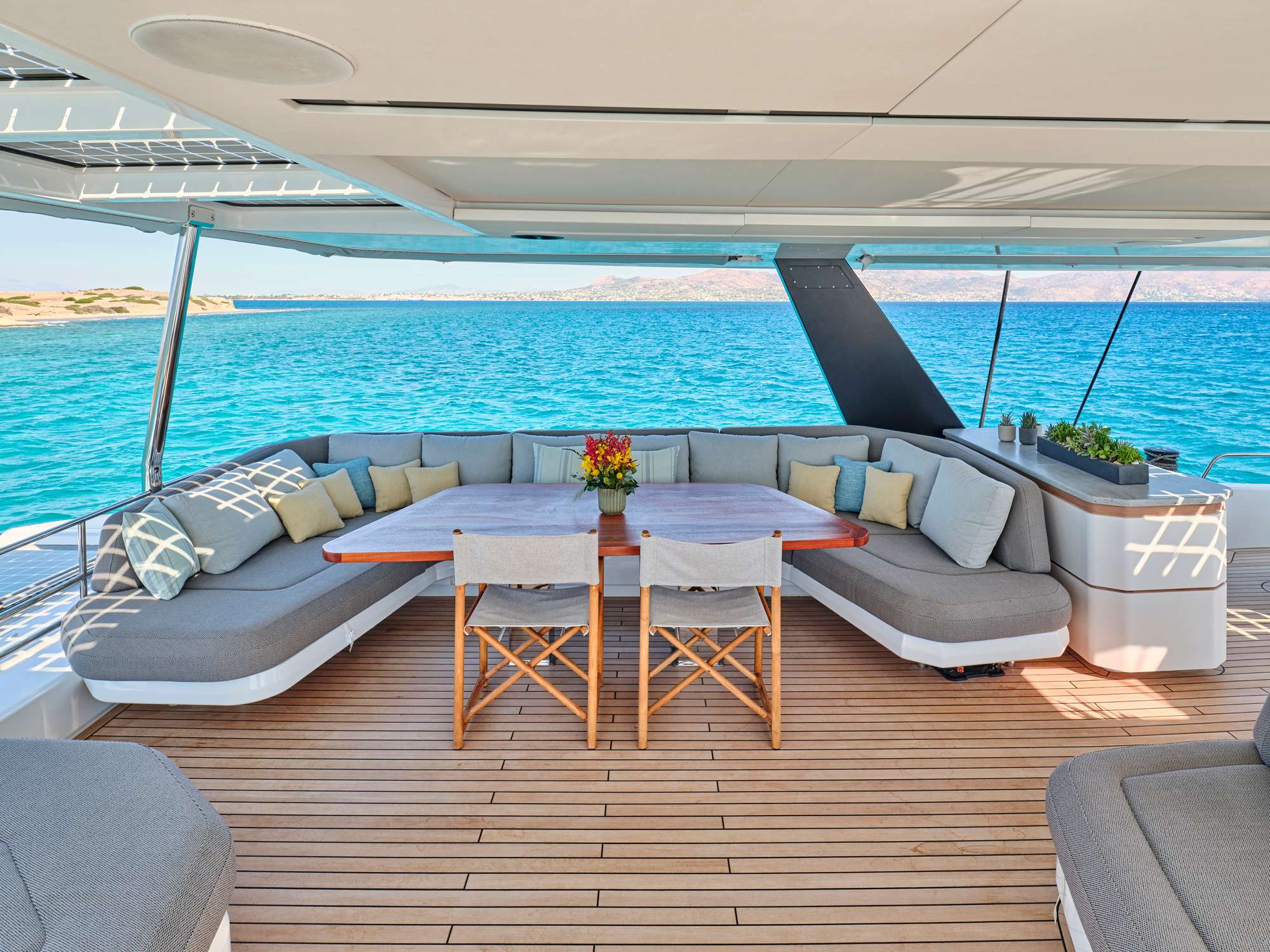 Crewed Power Catamaran ALINA photo 3