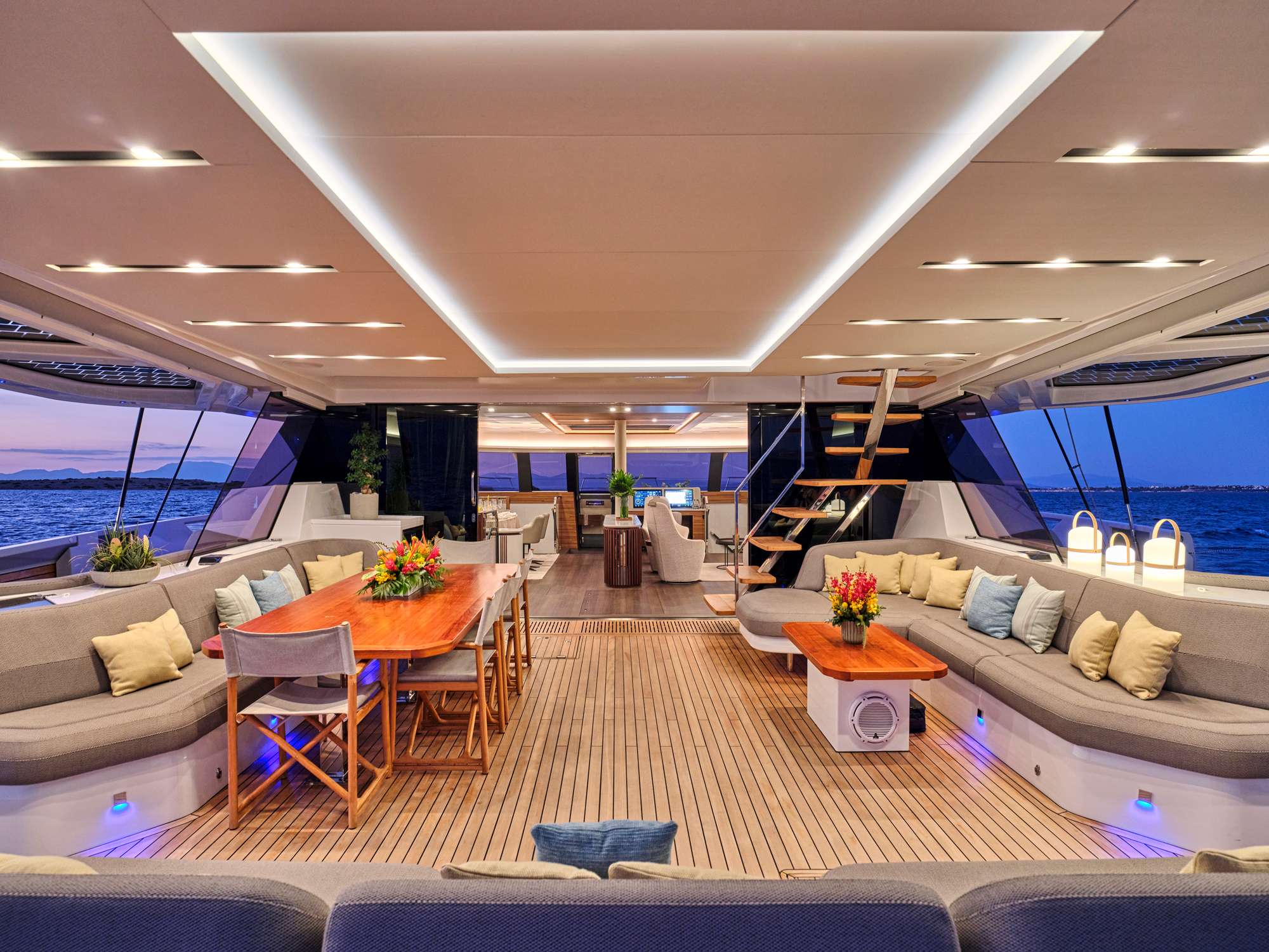 Crewed Power Catamaran ALINA photo 6