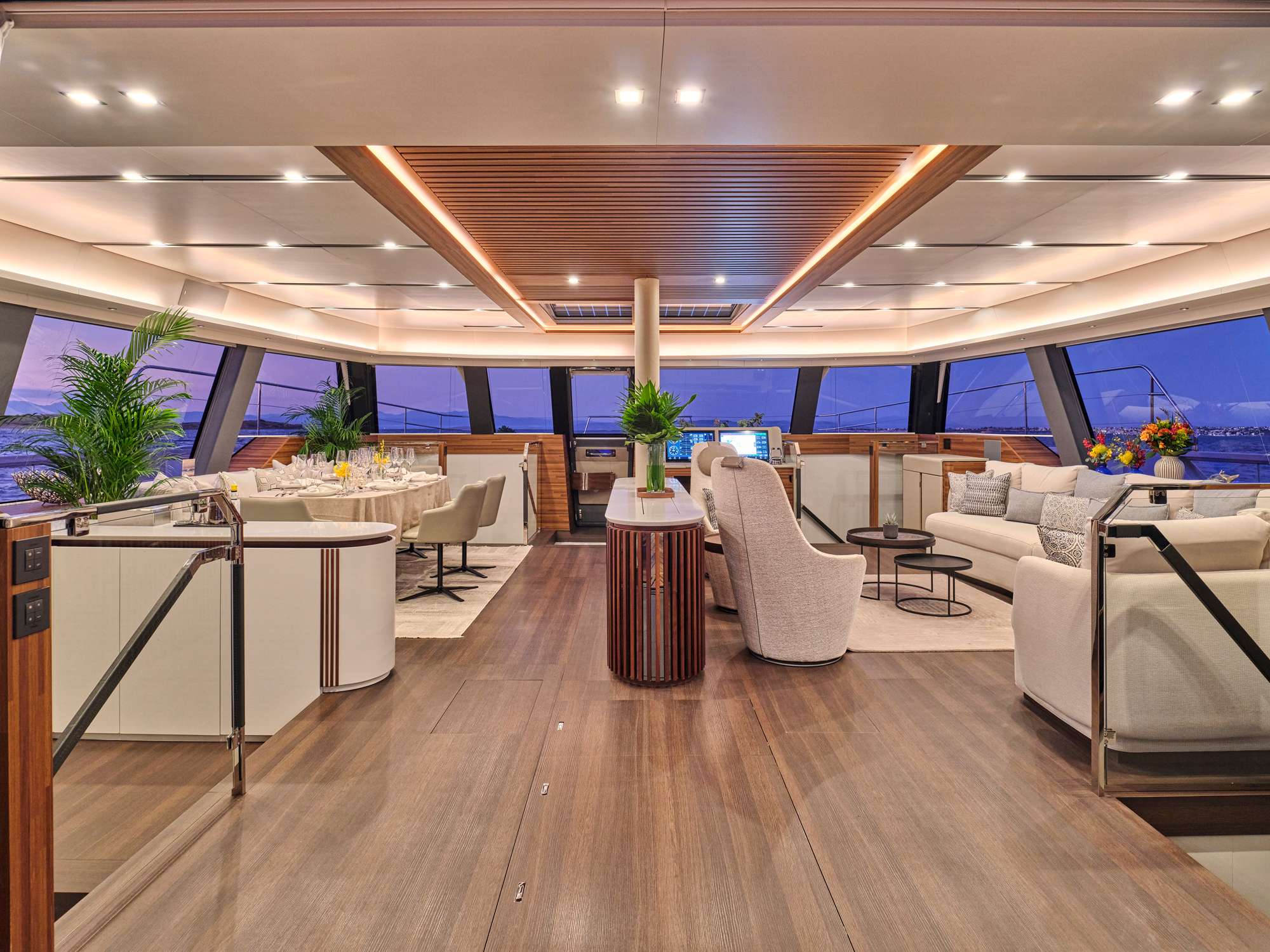 Crewed Power Catamaran ALINA photo 7