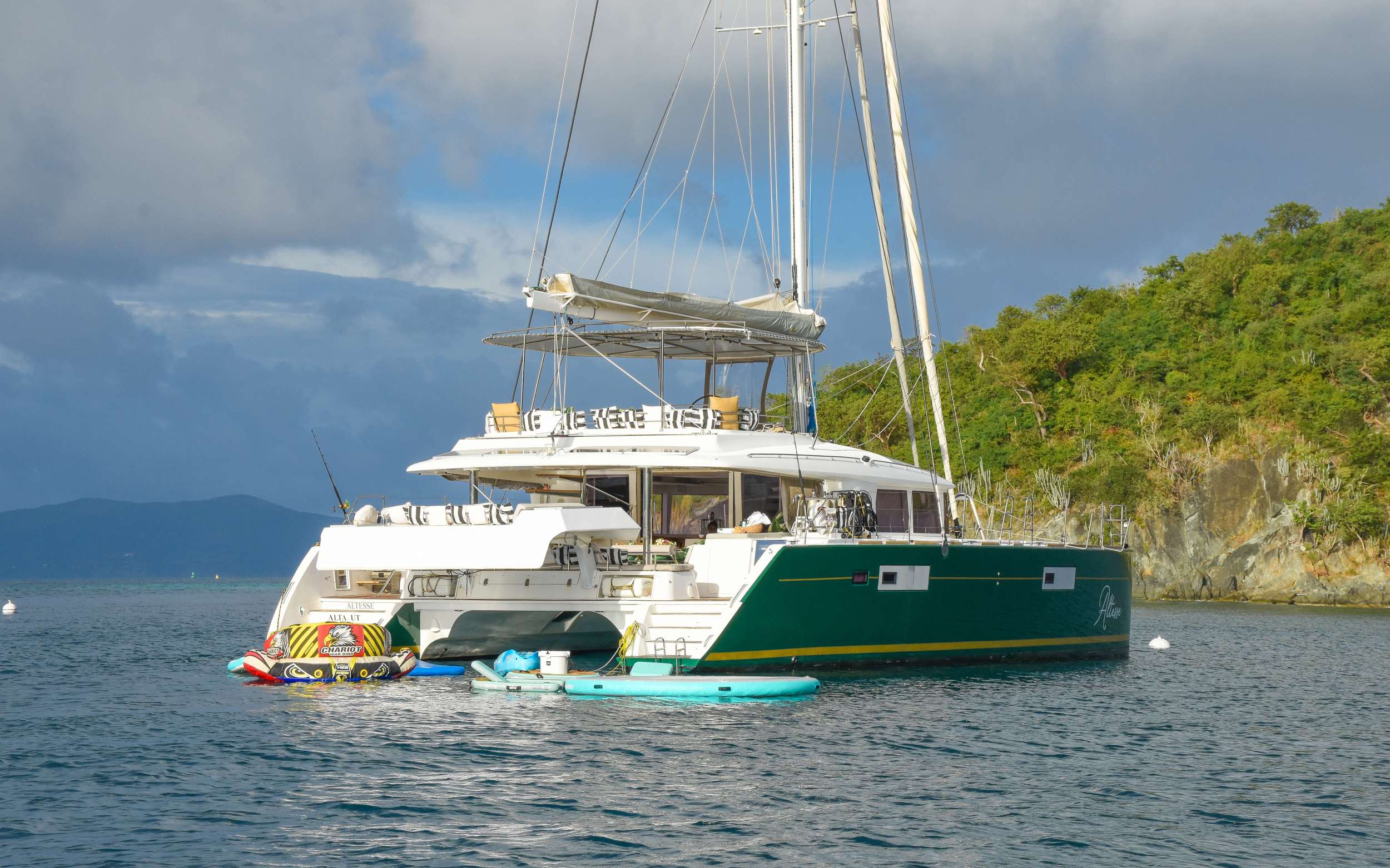 Luxury BVI Crewed Catamaran ALTESSE photo 3