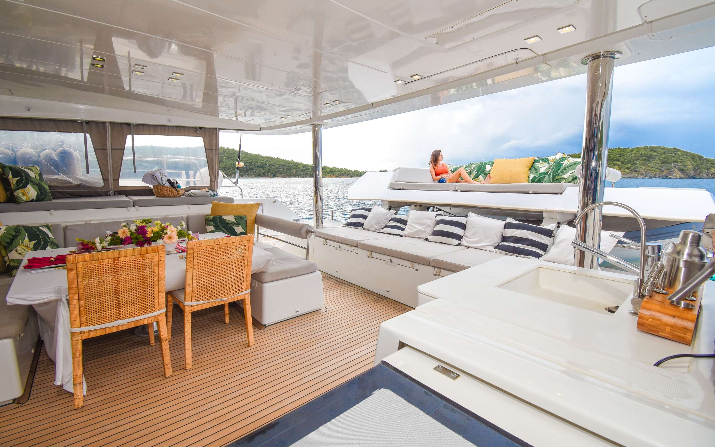 Luxury BVI Crewed Catamaran ALTESSE photo 8