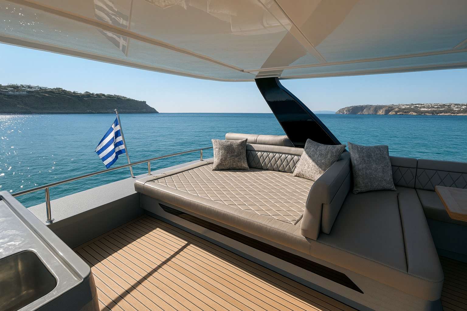 Luxury Crewed Catamaran ANDARE OLTRE photo 4