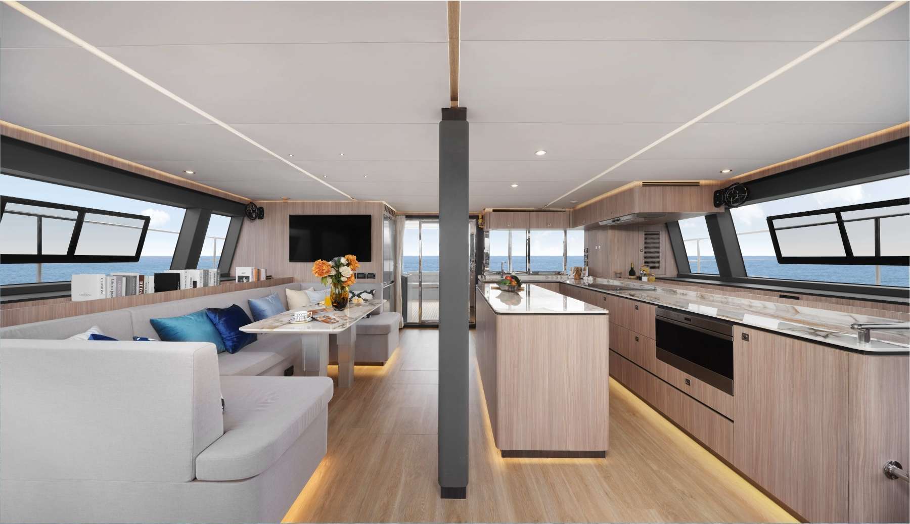 Luxury Crewed Catamaran ANDARE OLTRE photo 7