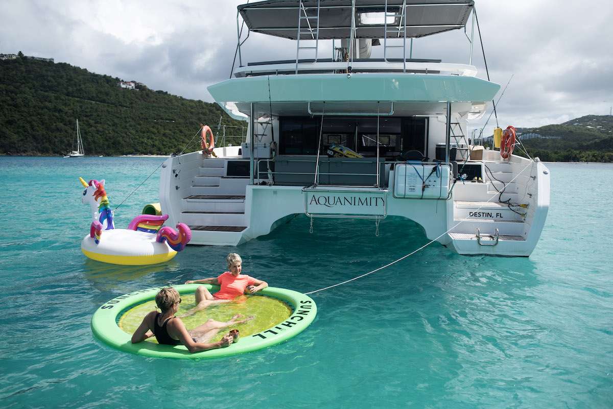 Crewed Catamaran AQUANIMITY photo 5