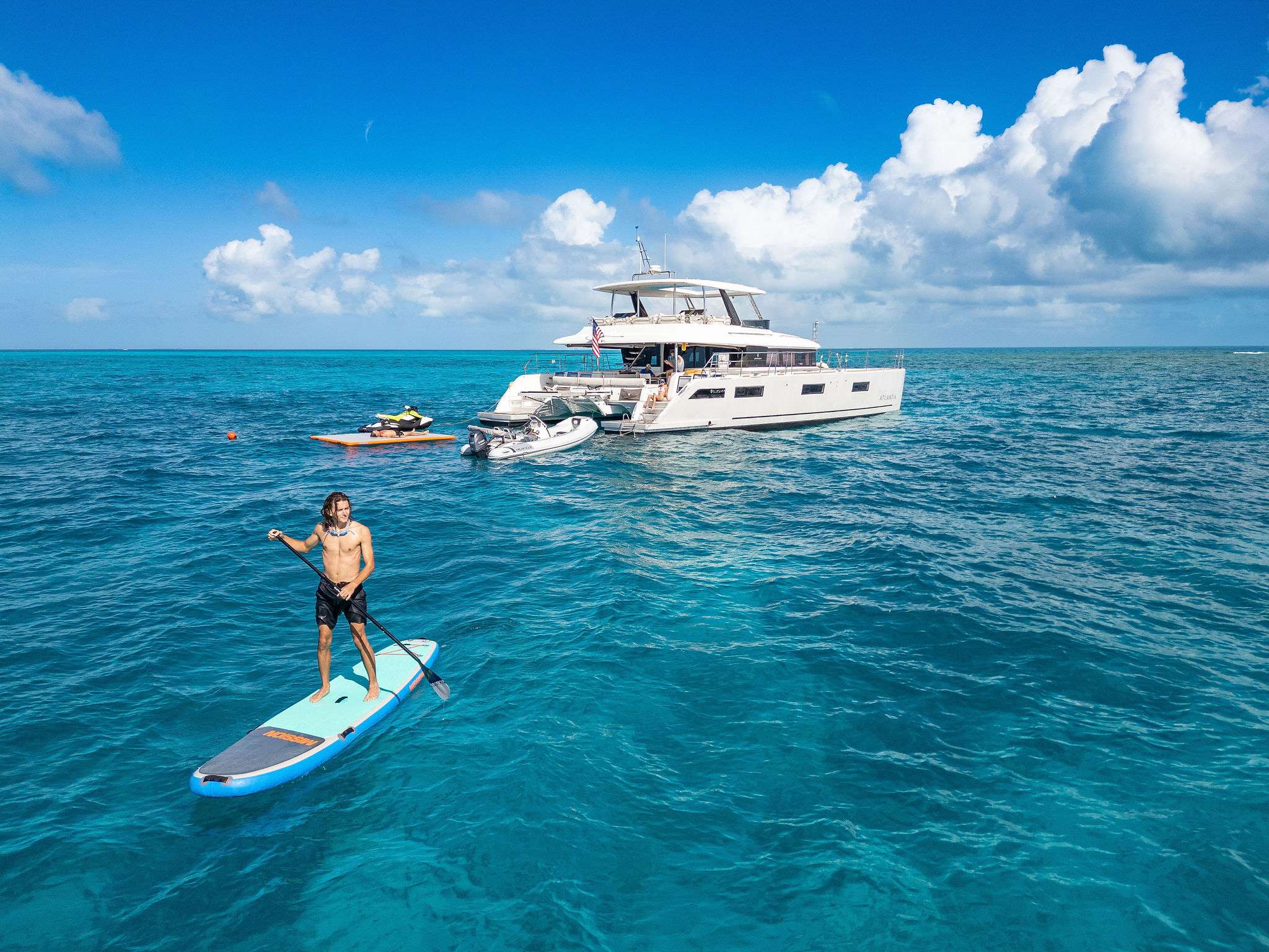 Crewed Power Catamaran ATLANTIA photo 3