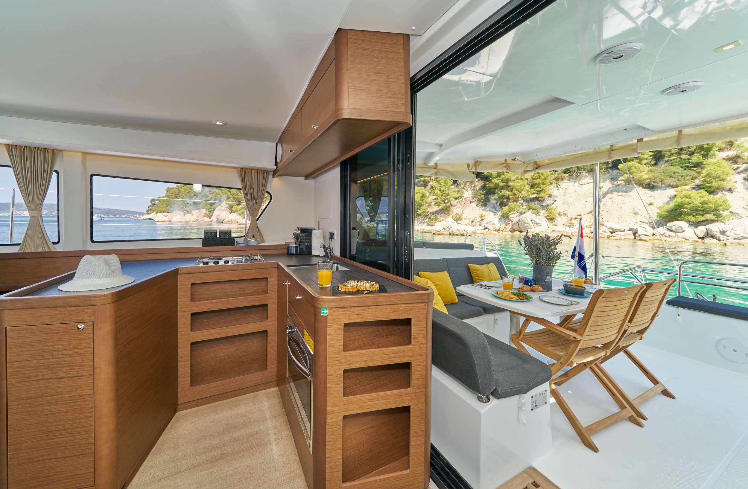 Crewed Catamaran AURA photo 7