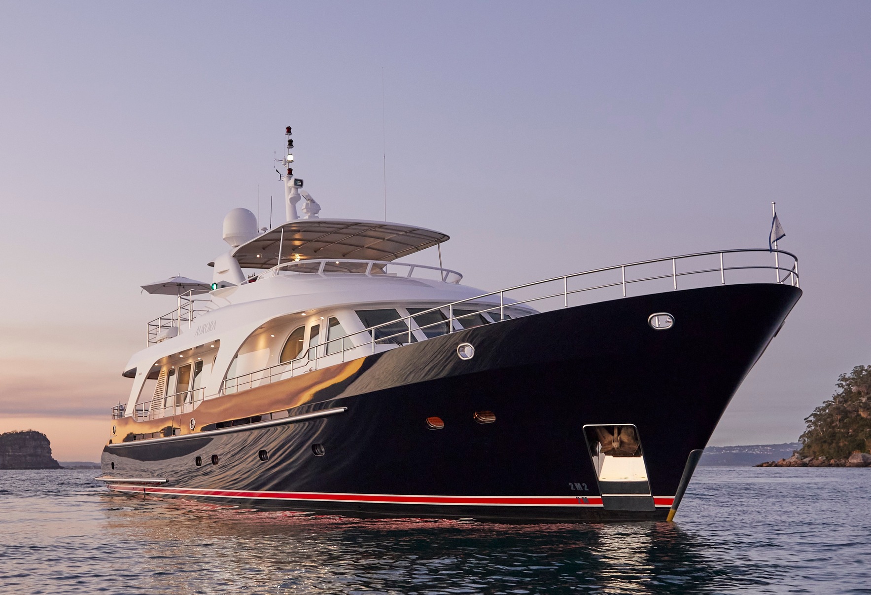 Luxury Crewed Motor Yacht AURORA