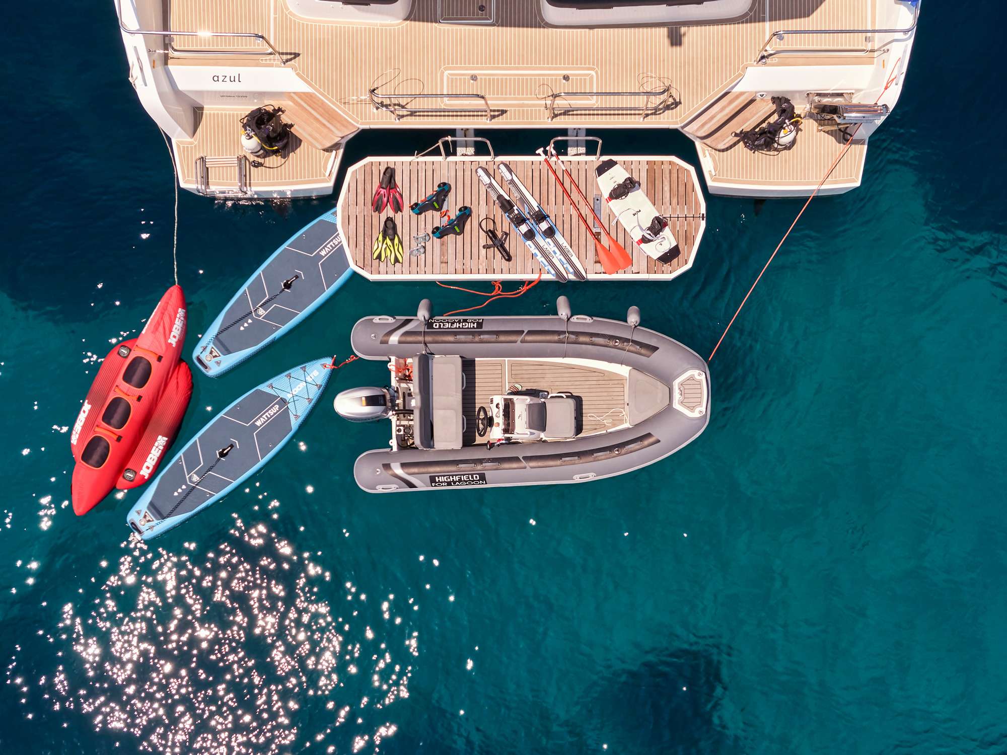 Crewed Catamaran AZUL photo 6