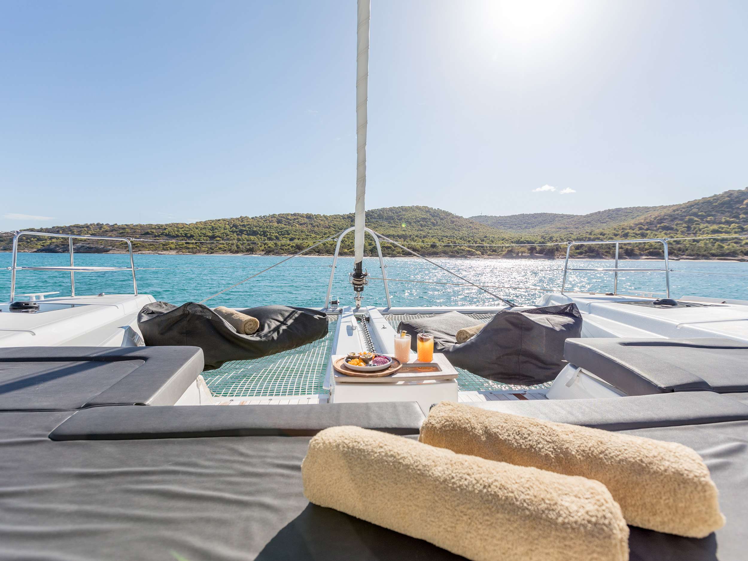 Luxury Crewed Catamaran BABALU 51 photo 7