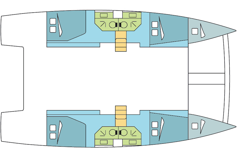 Bareboat Catamaran Bali 4.3 photo 4