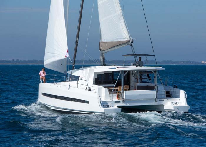 Bareboat Catamaran Bali 4.5 with Watermaker