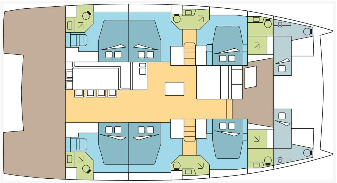 Bareboat Catamaran Bali 5.4 photo 4