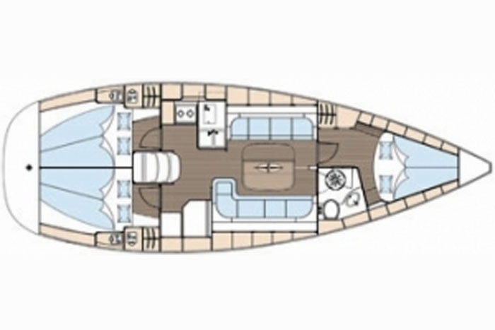 Bareboat Sailing Yacht Bavaria 37 photo 8
