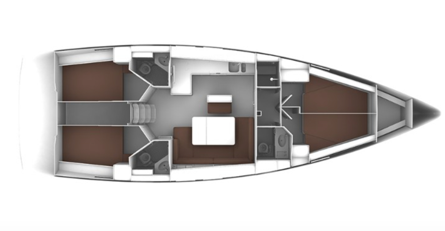 Bareboat Sailing Yacht Bavaria Cruiser 46 photo 5