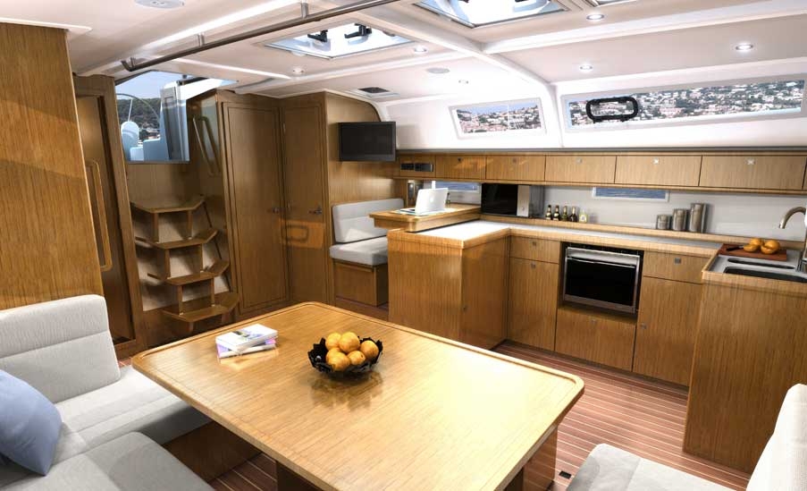 Bareboat Sailing Yacht Bavaria 51 Cruiser photo 4