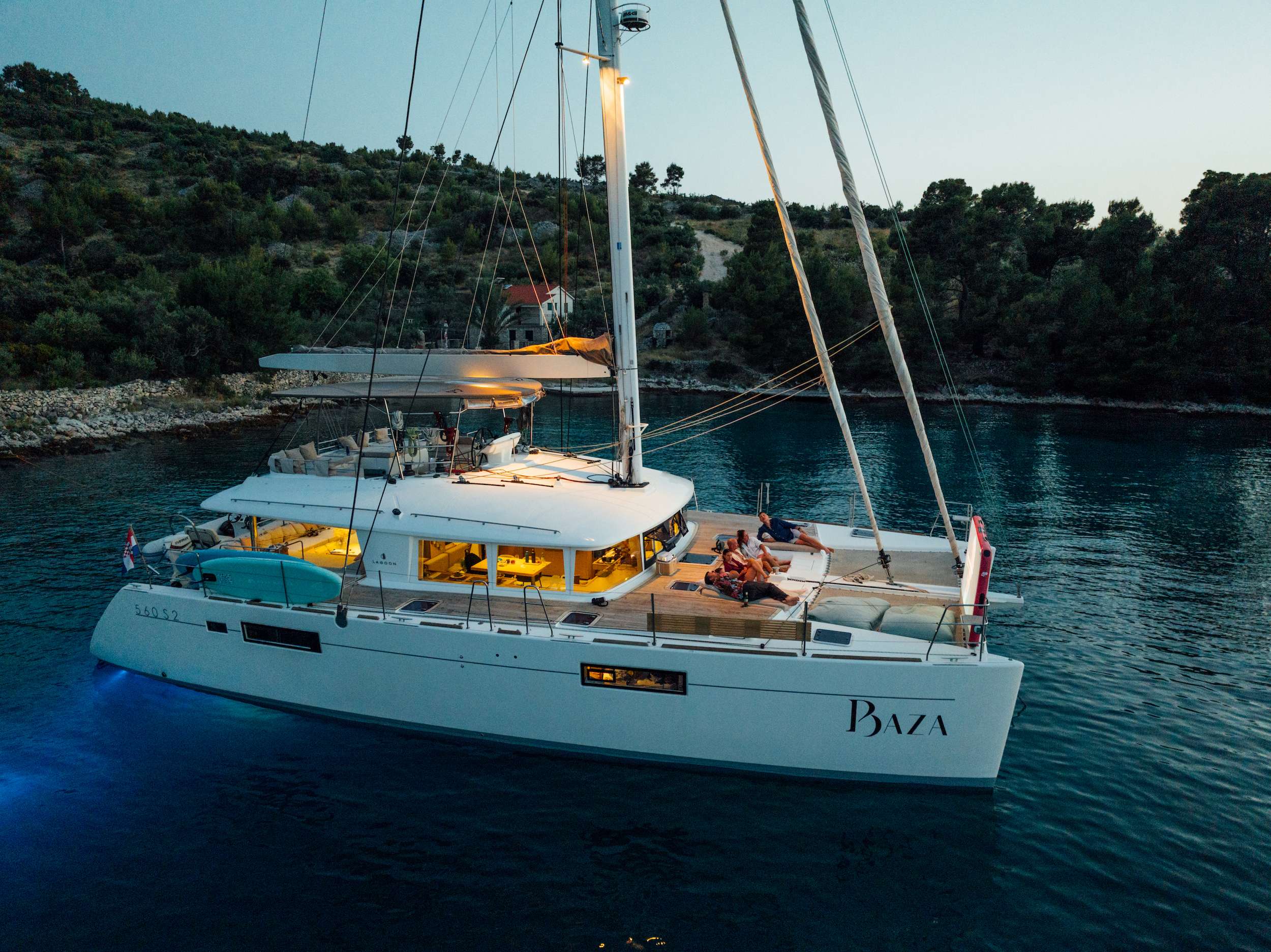 Crewed Catamaran BAZA photo 3