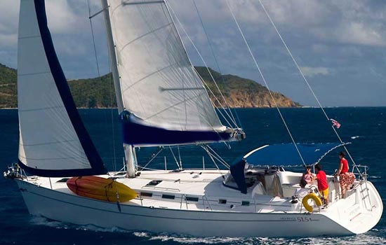 Bareboat Sailing Yacht Beneteau 51.5