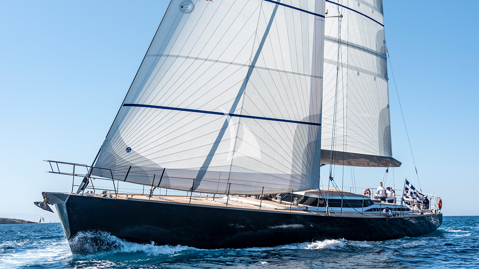Luxury Crewed Sailing Yacht BLACK LION photo 3