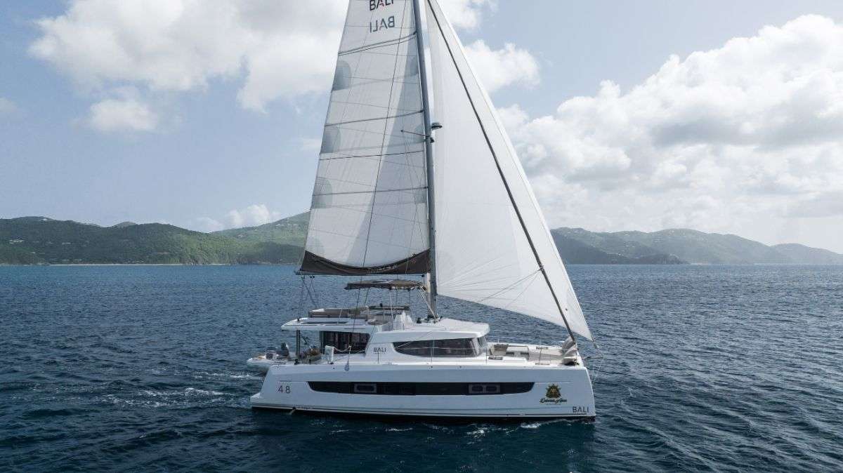 Luxury Crewed Catamaran BLUE photo 3
