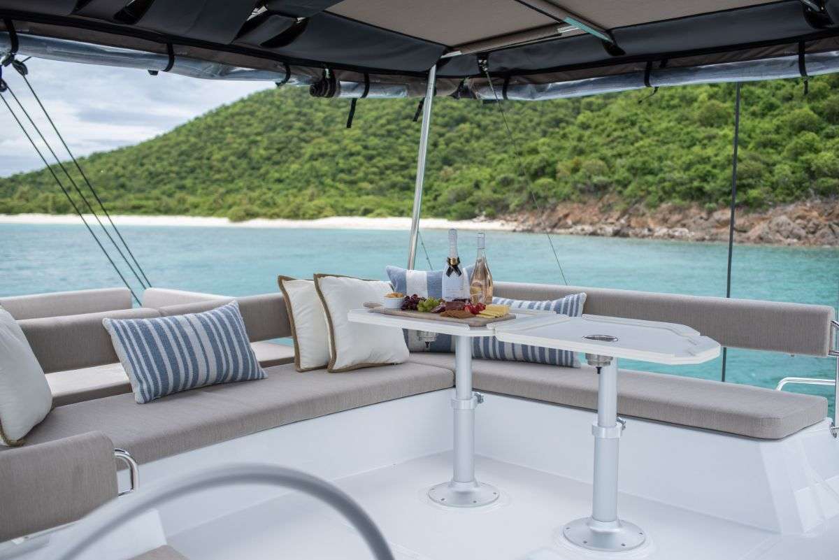 Luxury Crewed Catamaran BLUE photo 6