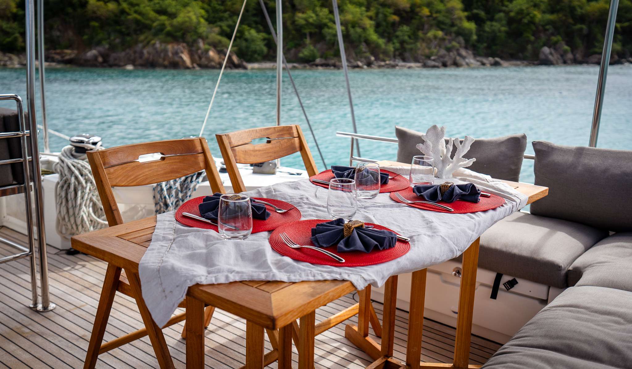 Luxury Crewed Catamaran BLUEWINDS photo 7