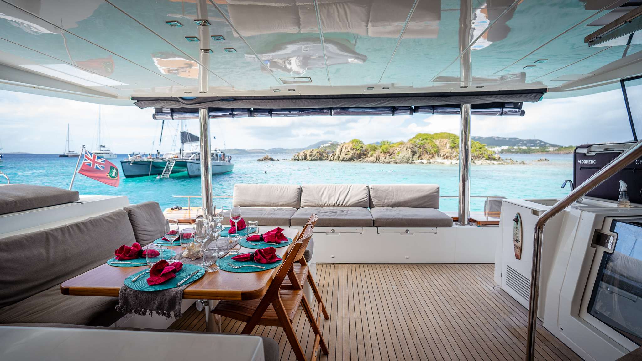 Luxury Crewed Catamaran BLUEWINDS photo 8