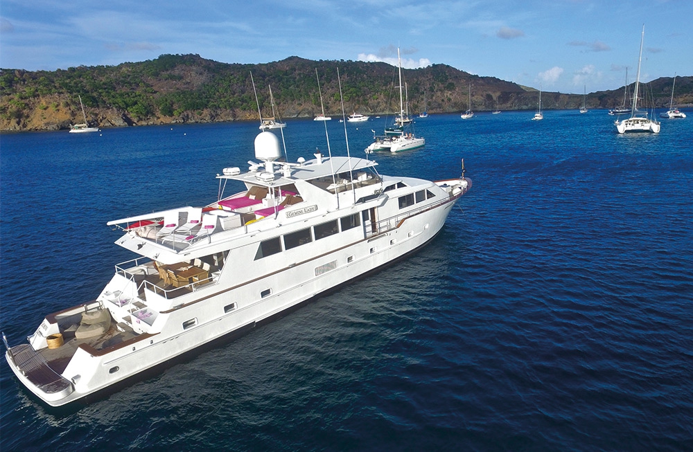 Crewed Motor Yacht Broward 100