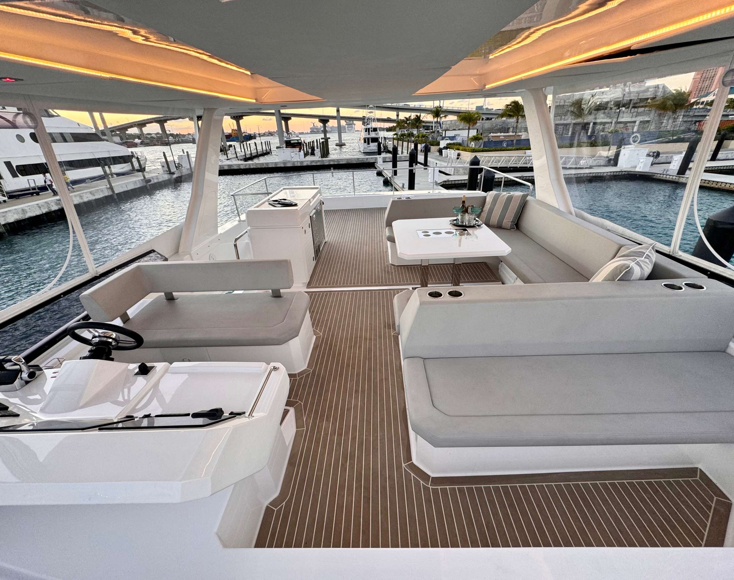 Crewed Power Catamaran BRU SEA photo 6