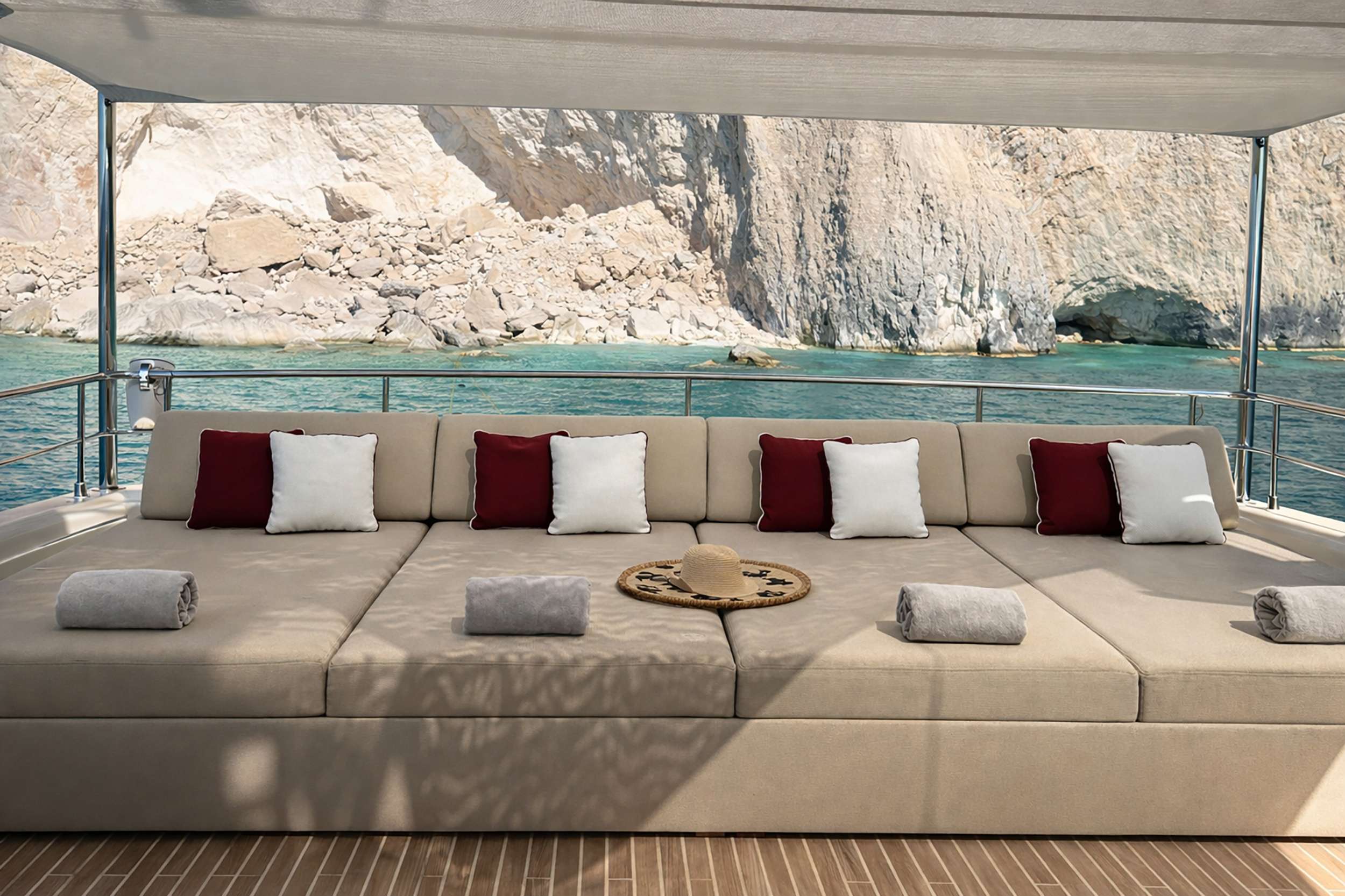 Luxury Crewed Motor Yacht BUNKER photo 6