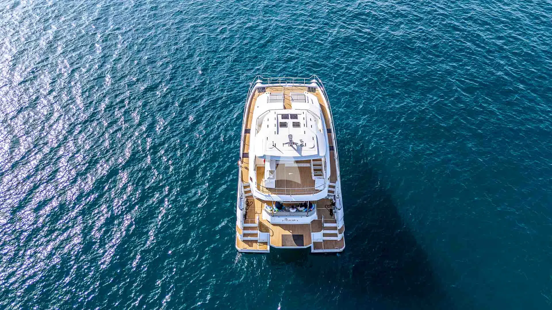 Crewed Power Catamaran BY MY SIDE photo 4