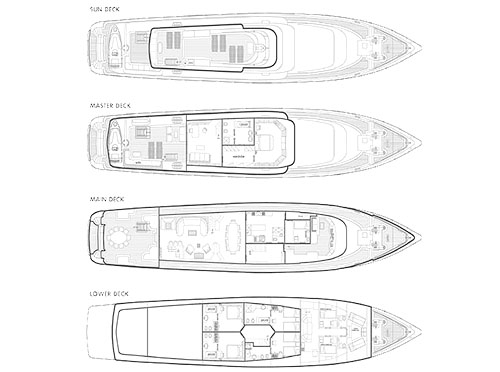 Luxury Crewed Motor Yacht CARMEN FONTANA photo 8