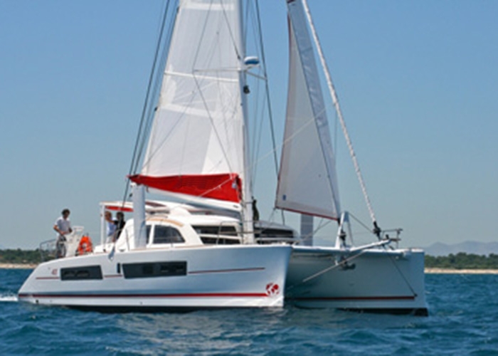 Bareboat Catamaran Catana 42 CI with watermaker