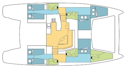 Bareboat Catamaran Catana 50 OC photo 3