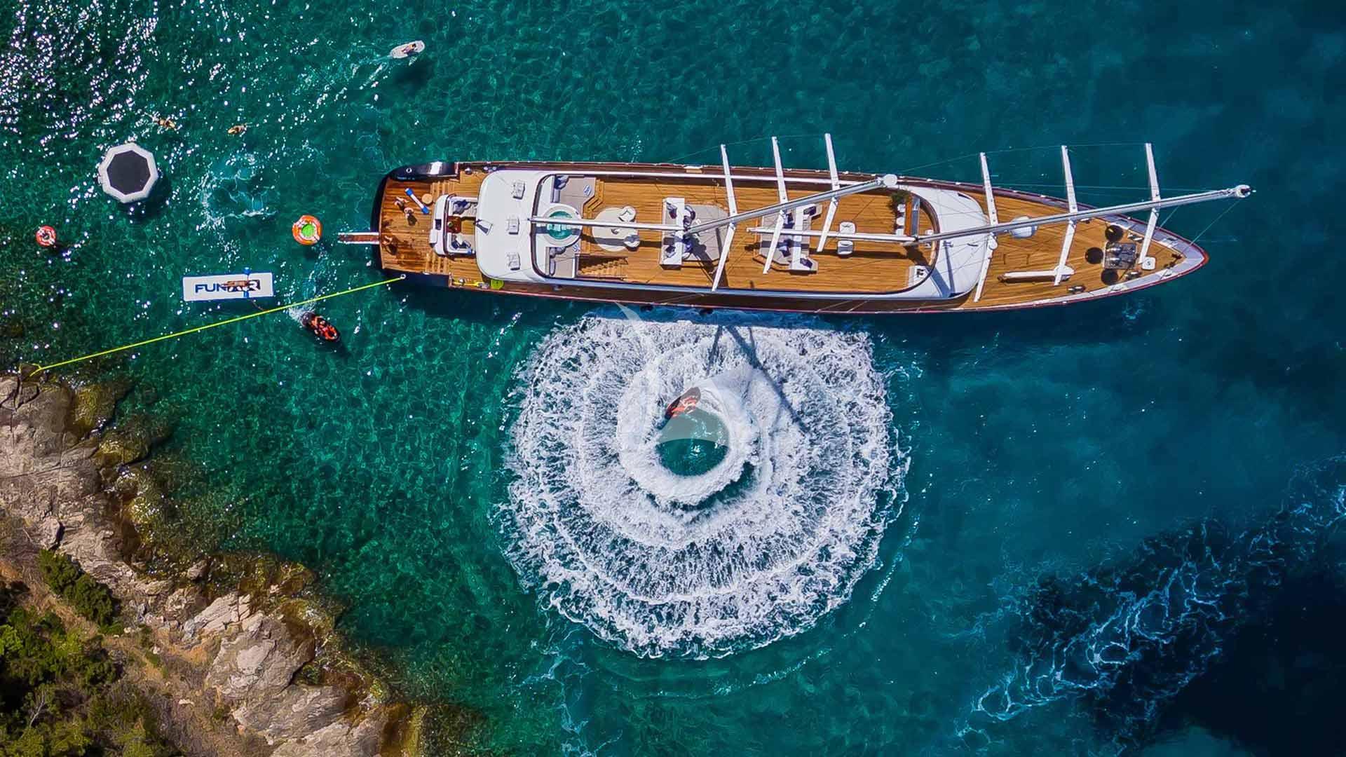 Luxury Crewed Sailing Yacht CLASE AZUL photo 4