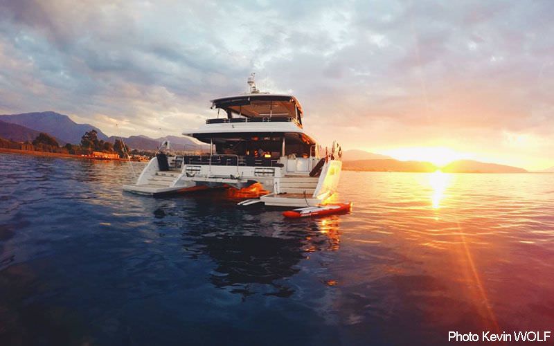 Crewed Power Catamaran CUTE LITTLE CAT photo 7