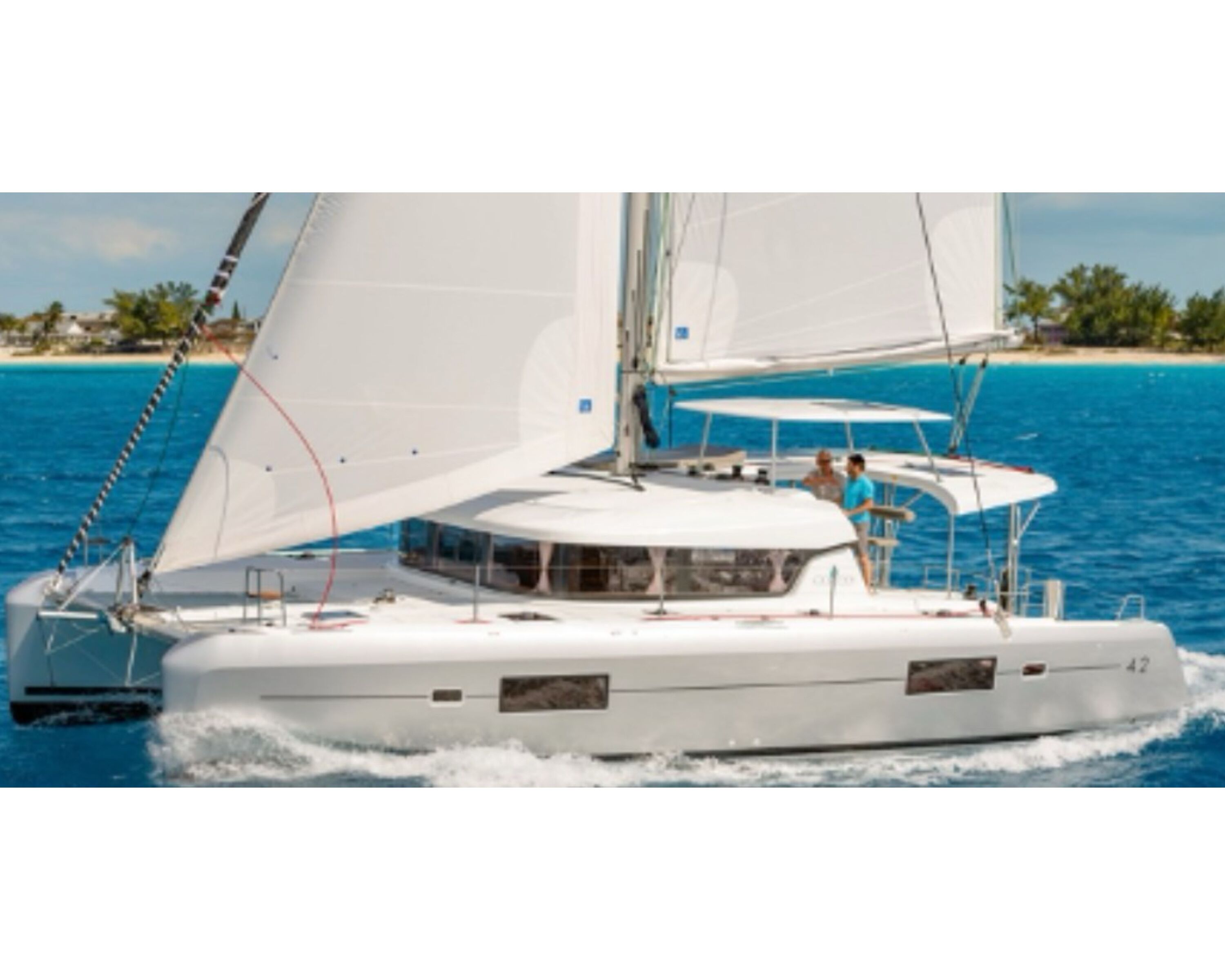 Bareboat Catamaran DOUBLE TROUBLE